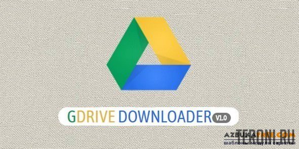 Direct download link generator for Google Drive